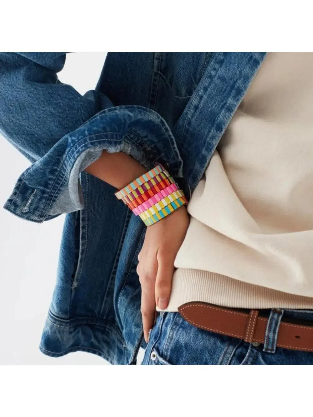 Roxanne Assoulin Half and Half Bracelet Limelight